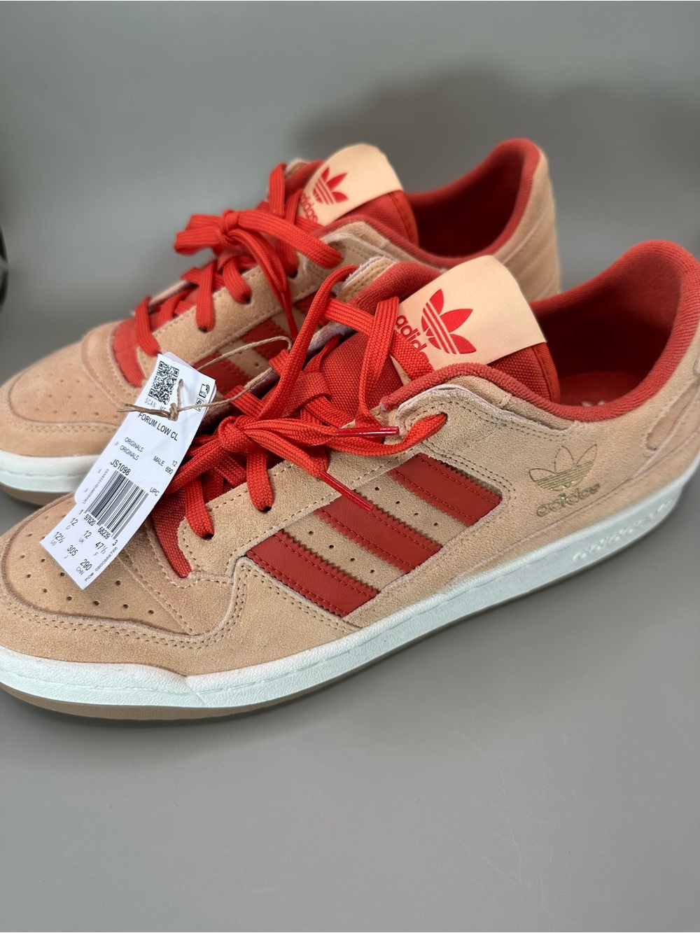 Adidas Forum Low CL 'Glow Orange Red' Men’s Size 12.5
